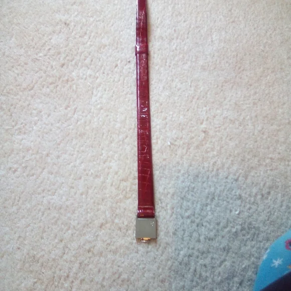 Calvin Klein Italianalligator calfskin belt